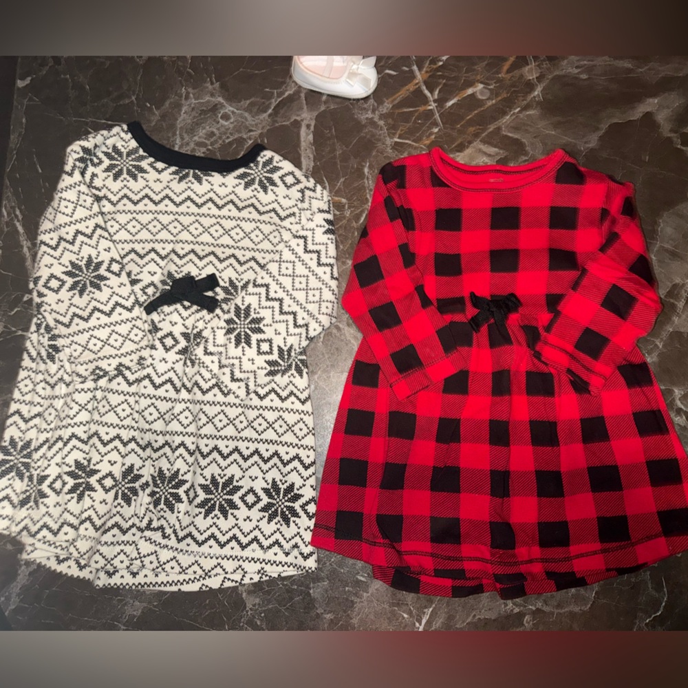 Toddler Casual Holiday Dress lot(2)